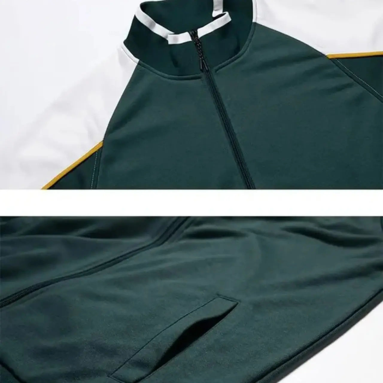 MunaWear - Tracksuits - Caden - Stylish Men's Tracksuit Set With Colorblock Design For Active Lifestyle - 