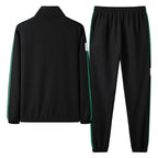 Caden - Stylish Men's Tracksuit Set With Stripe Design For Active Days 1