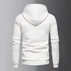 Caden - Textured Men's Loungewear Set With Hoodie For Casual Comfort 1