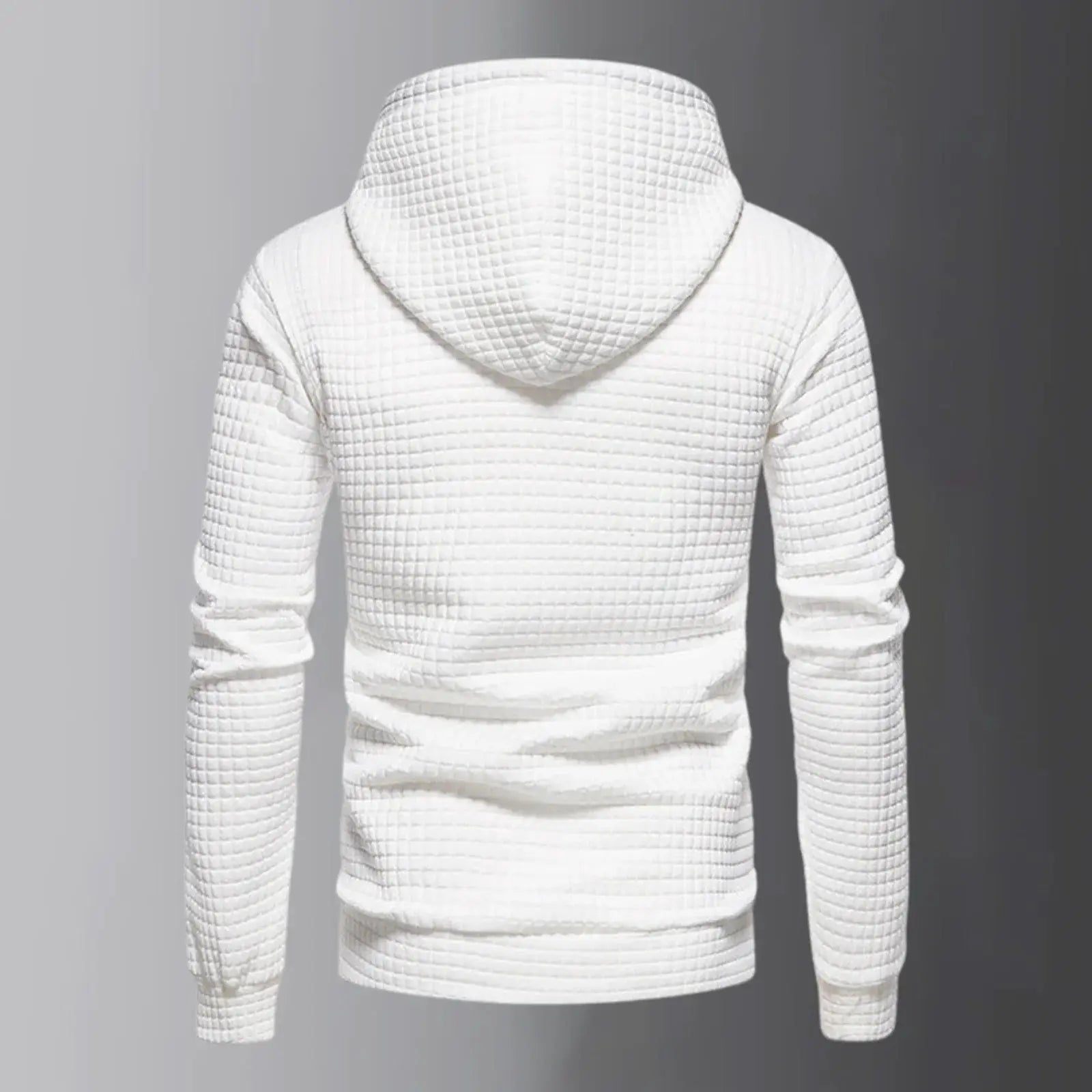 Caden - Textured Men's Loungewear Set With Hoodie For Casual Comfort 1