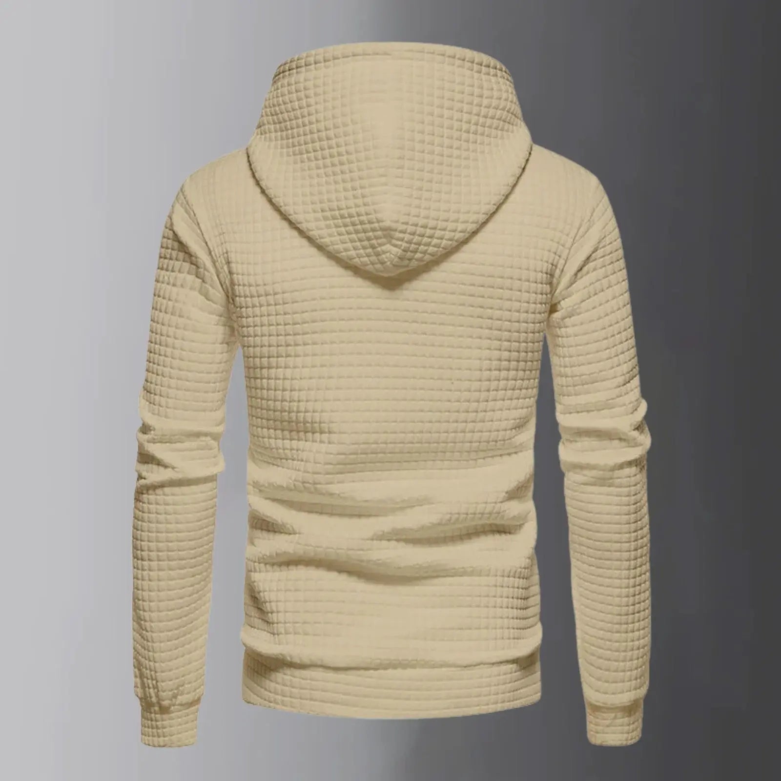 Caden - Textured Men's Loungewear Set With Hoodie For Casual Comfort 6