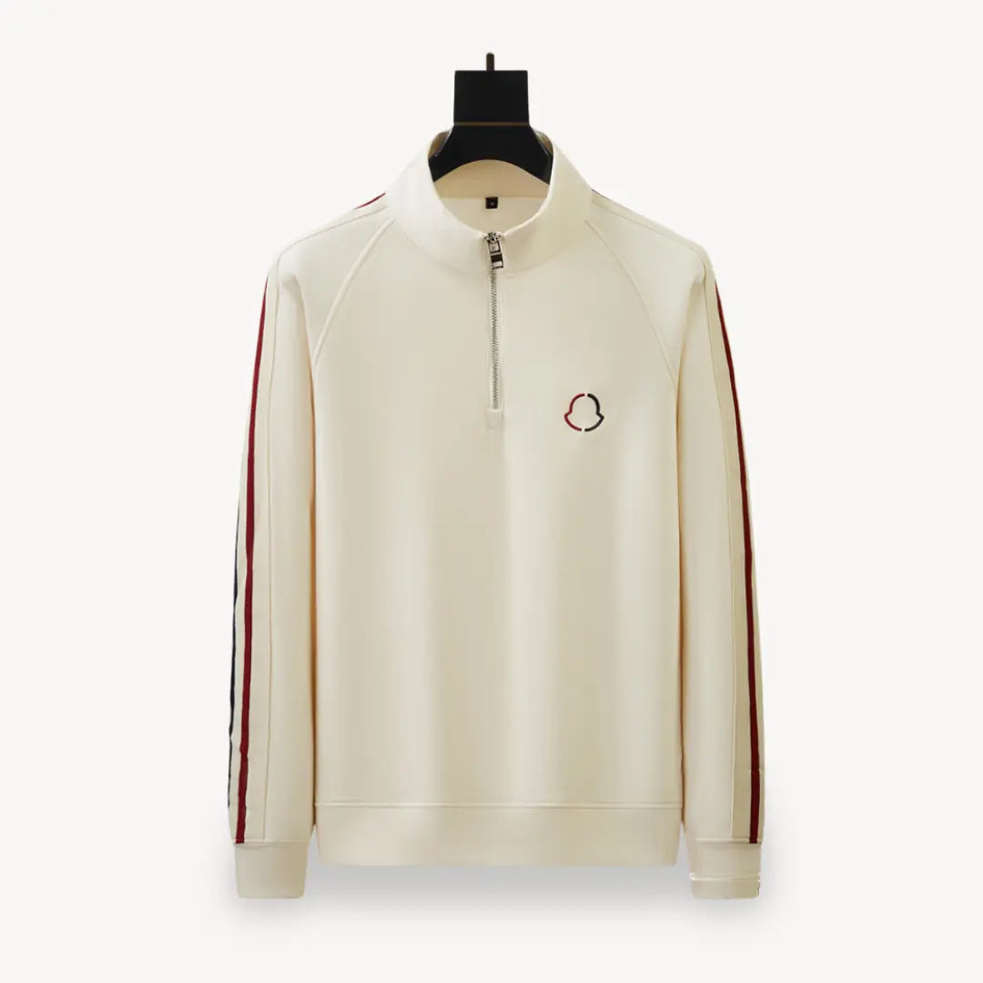 Modern Men's Tracksuit with Zip-Up Design – Breathable Cotton Blend, Relaxed Fit for Casual and Active Wear 5