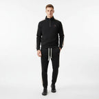 MunaWear - Tracksuits - Caden – Modern Men's Tracksuit With Zip-Up Design For Casual And Active Wear - Black / 4XL