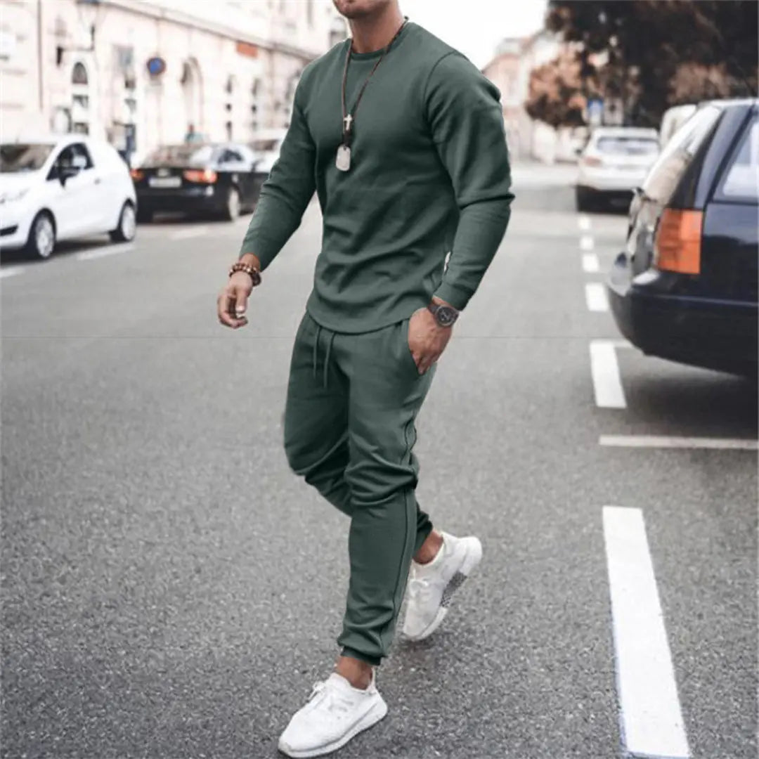 Dario - Luxe Mens Tracksuit Set with Adjustable Fit for Ultimate Comfort, Sizes S-XXL 0