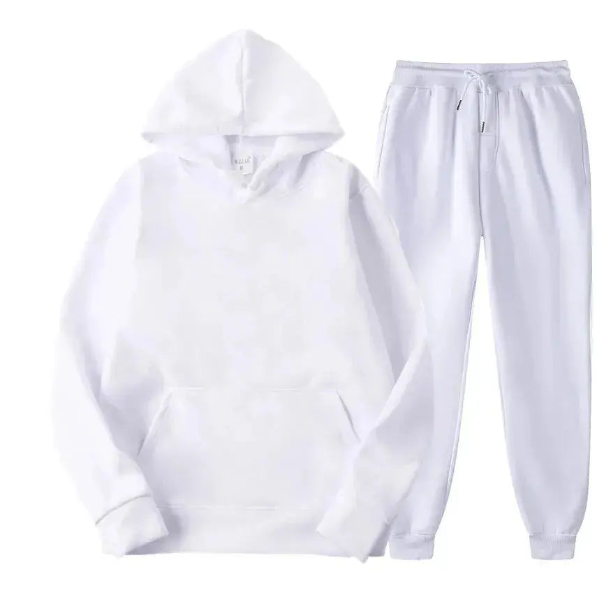 Ethan – Stylish Solid Color Hoodie and Pants Set for Men Size S-4XL 0