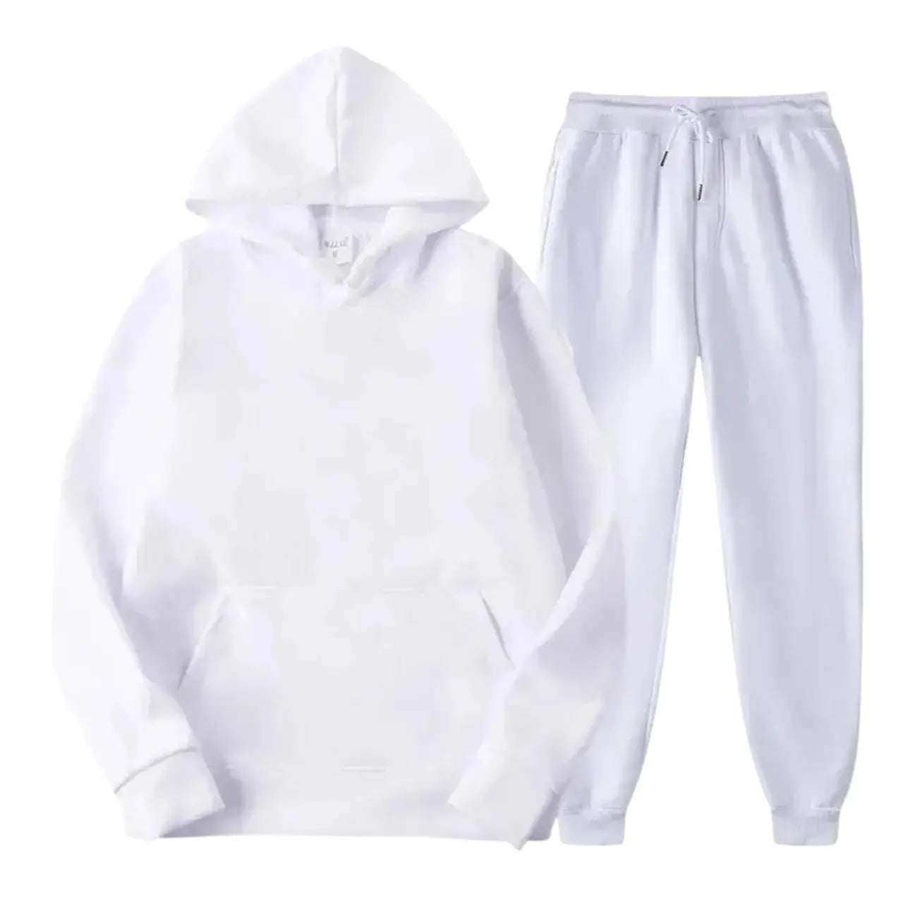 MunaWear - Tracksuits - Grady – Stylish Solid Color Hoodie and Pants Set for Men - 