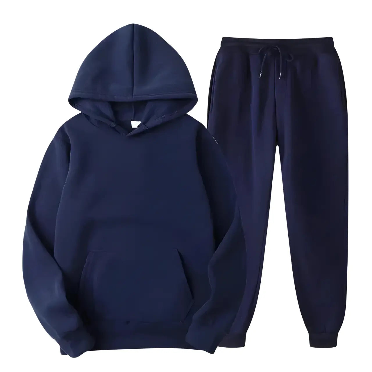 MunaWear - Tracksuits - Grady – Stylish Solid Color Hoodie and Pants Set for Men - 