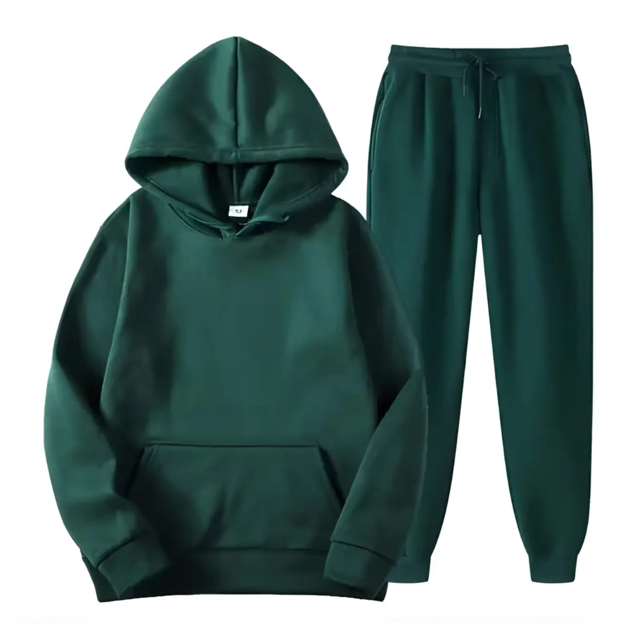 MunaWear - Tracksuits - Grady – Stylish Solid Color Hoodie and Pants Set for Men - 