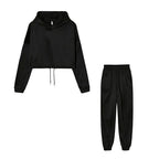 Liora - Cozy Women's Tracksuit Set With Drawstring Jogger Pants For Casual Comfort 4