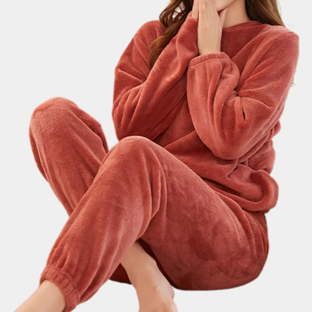 Liora - Cozy Women's Tracksuit Set With Relaxed Fit For Casual Outings 2