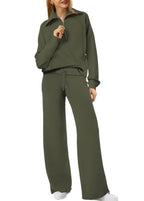 Liora - Stylish Women's Tracksuit Set With Wide-Leg Design For Casual Outings 3