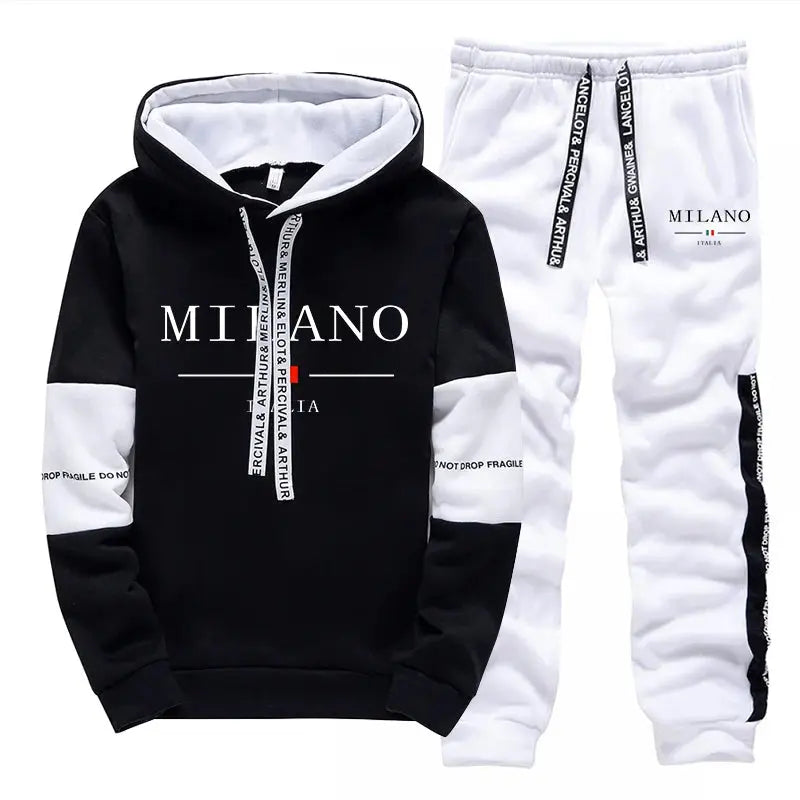 Marco – Stylish Hooded Sweatshirt & Jogger Pants Set for Men, Casual Sport Suit, Sizes S-XXL 0