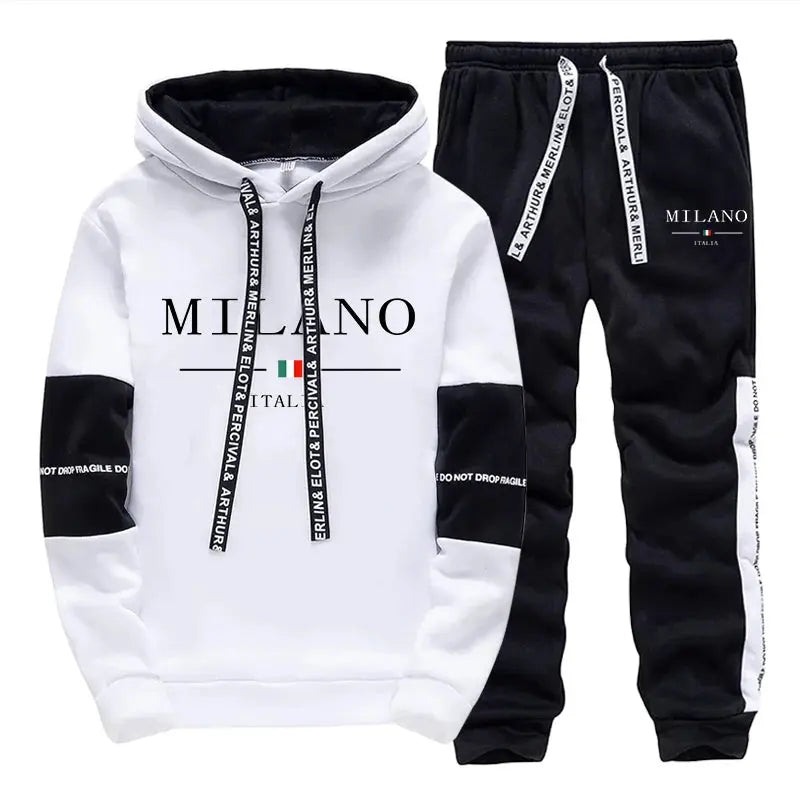 Marco – Stylish Hooded Sweatshirt & Jogger Pants Set for Men, Casual Sport Suit, Sizes S-XXL 1
