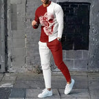 MunaWear - Tracksuits - Robin – Stylish Casual Tracksuit for Men with Bold Graphic Print - 