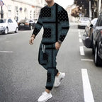 MunaWear - Tracksuits - Robin – Stylish Casual Tracksuit for Men with Bold Graphic Print - 