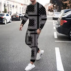 MunaWear - Tracksuits - Robin – Stylish Casual Tracksuit for Men with Bold Graphic Print - 