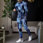 MunaWear - Tracksuits - Robin – Stylish Casual Tracksuit for Men with Bold Graphic Print - 
