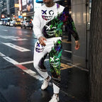 MunaWear - Tracksuits - Robin – Stylish Casual Tracksuit for Men with Bold Graphic Print - 