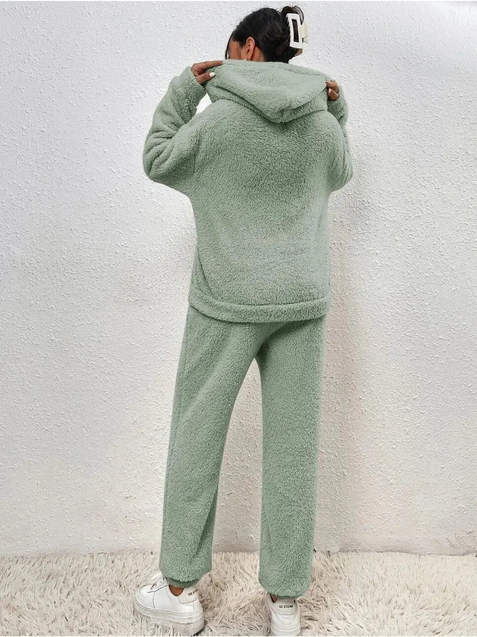 Selina - Cozy Women's Tracksuit Set With Hood For Casual Relaxation 2