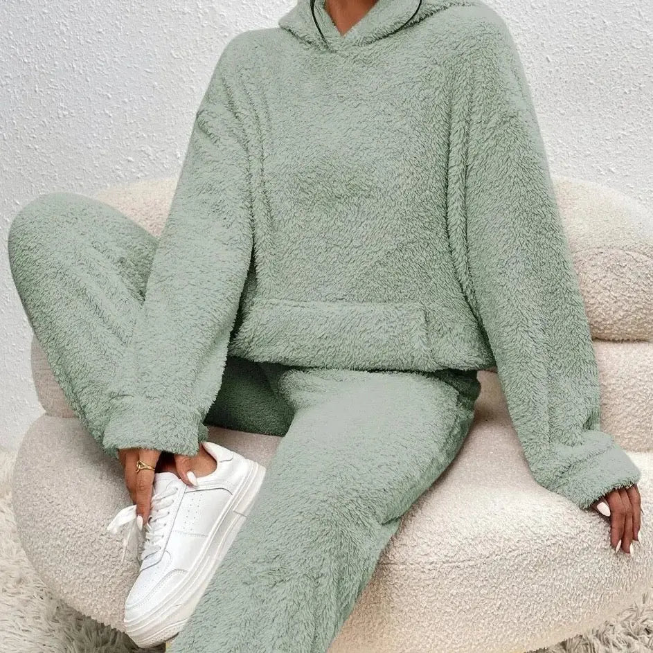 Selina - Cozy Women's Tracksuit Set With Hood For Casual Relaxation 3