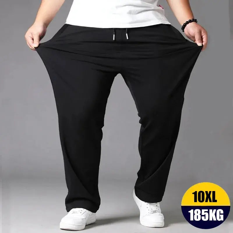 Ethan – Loose Fit Men's Tracksuit Bottoms with Elastic Waist for Casual Comfort, Size 10XL 1