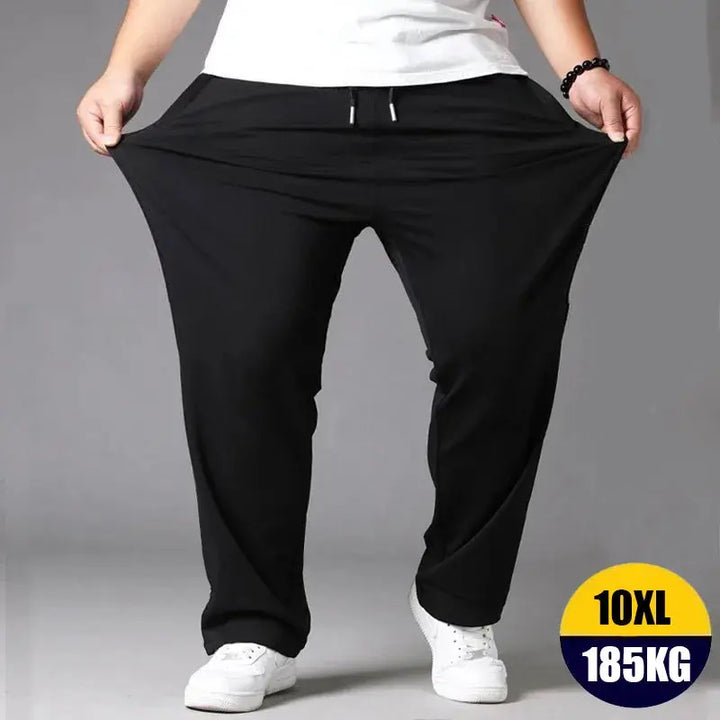 Ethan – Loose Fit Men's Tracksuit Bottoms with Elastic Waist for Casual Comfort, Size 10XL 1