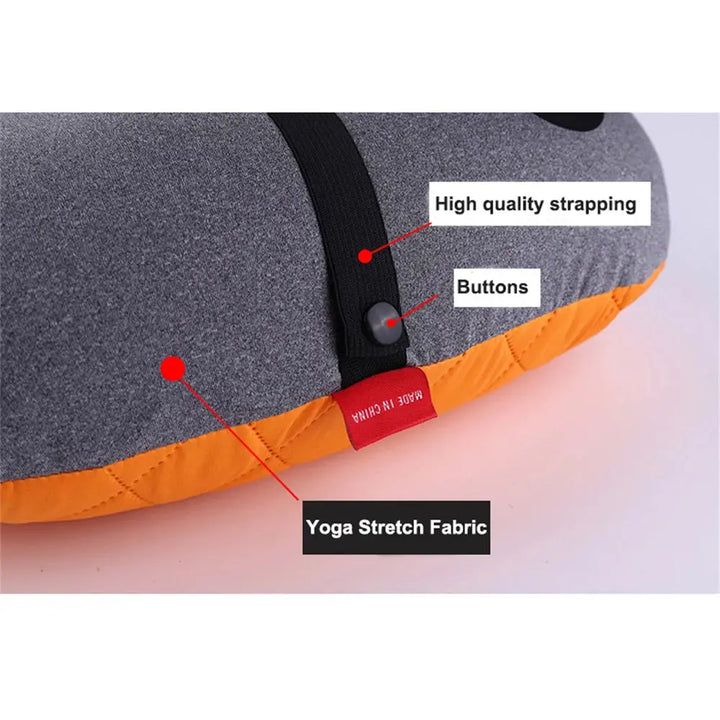Mia - Portable Inflatable Travel Pillow for Comfort on the Go, Size 46cm x 32cm 5