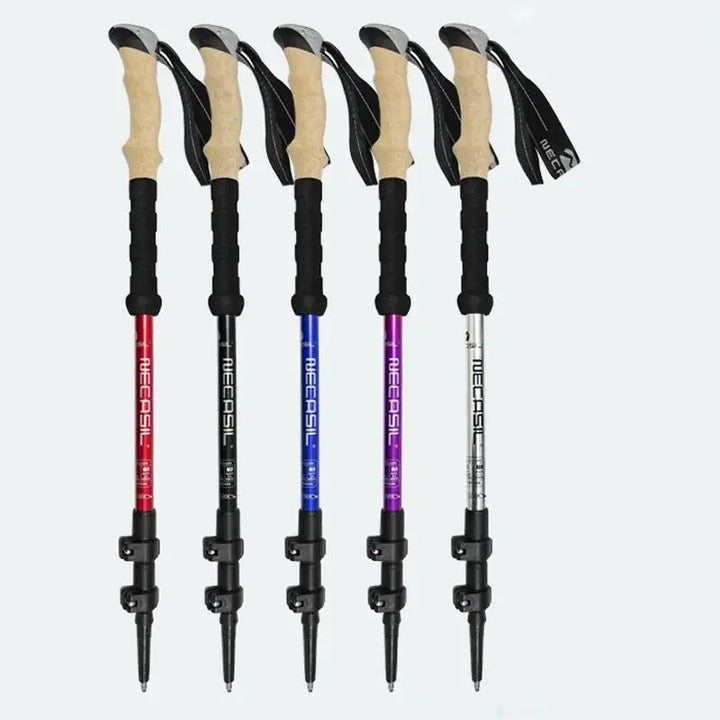 Ava – Ultralight Adjustable Trekking Poles with Quick Lock System for Hiking & Walking, Size 62-135cm 1