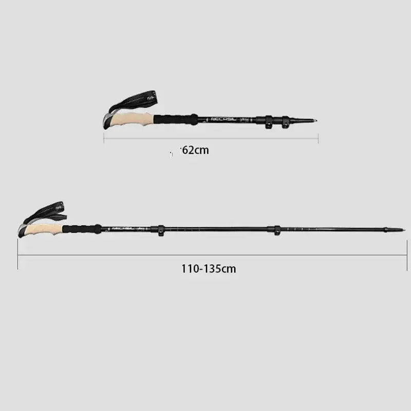 Ava – Ultralight Adjustable Trekking Poles with Quick Lock System for Hiking & Walking, Size 62-135cm 6