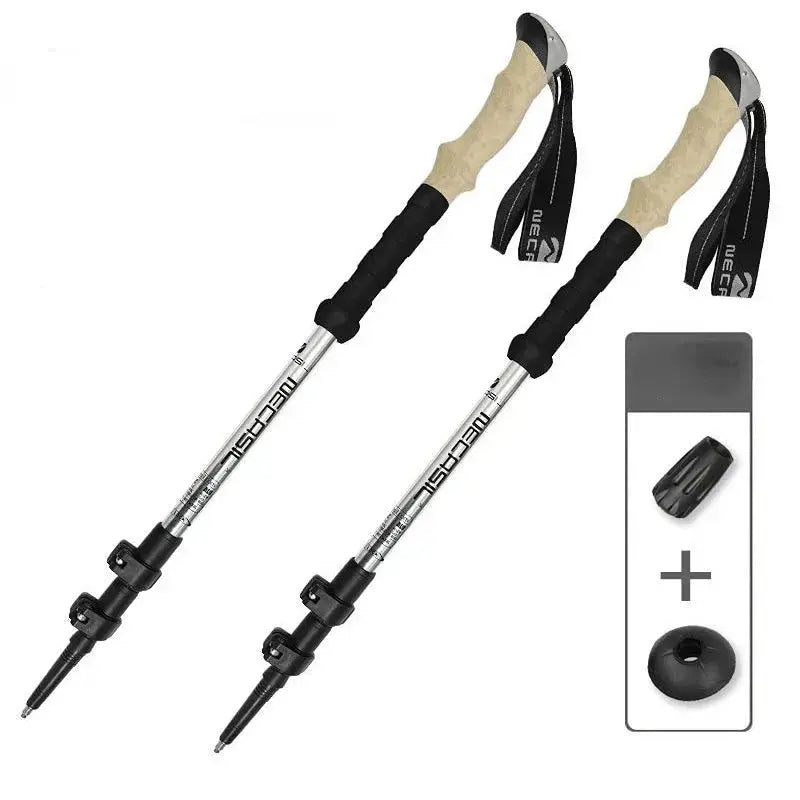 Ava – Ultralight Adjustable Trekking Poles with Quick Lock System for Hiking & Walking, Size 62-135cm 0