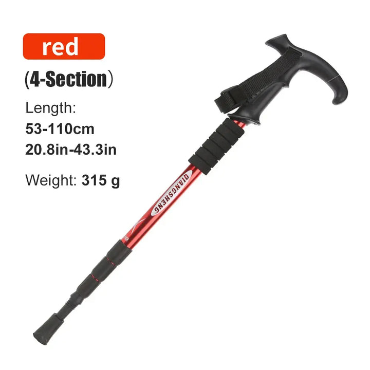 Evelyn – Lightweight Adjustable Trekking Pole for Hiking and Climbing, Portable Walking Stick, Size 65-135 cm 8