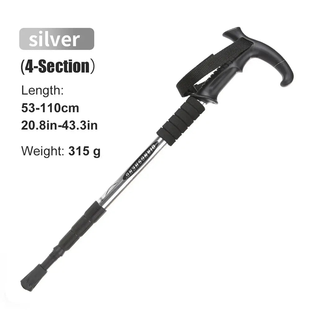 Evelyn – Lightweight Adjustable Trekking Pole for Hiking and Climbing, Portable Walking Stick, Size 65-135 cm 9