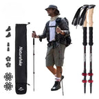 MunaWear - Trekking Poles - EverTrail - Ultralight Carbon Fiber Trekking Poles for Hiking and Climbing - 
