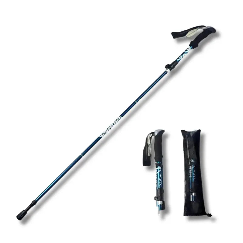 MunaWear - Trekking Poles - GearNest – 5-Section Telescopic Outdoor Trekking Pole for Hiking & Camping - 
