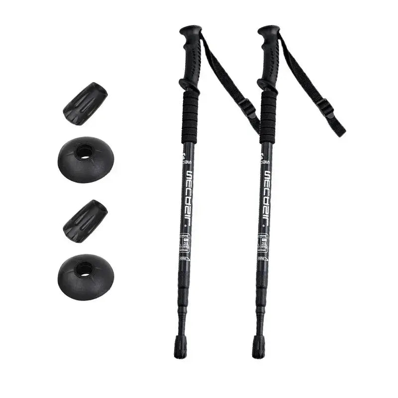 Lila – Ultralight Adjustable Aluminium Alloy Trekking Poles for Hiking, Nordic Walking & Outdoor Adventures, Size Adjustable 65-135 cm 1