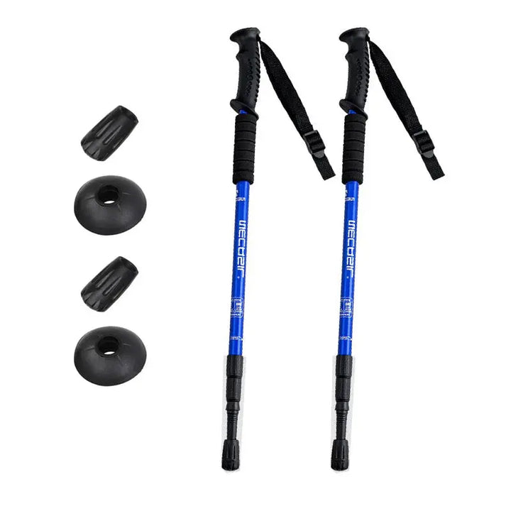 Lila – Ultralight Adjustable Aluminium Alloy Trekking Poles for Hiking, Nordic Walking & Outdoor Adventures, Size Adjustable 65-135 cm 10