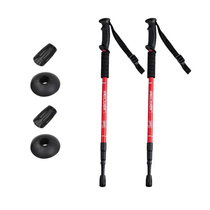Lila – Ultralight Adjustable Aluminium Alloy Trekking Poles for Hiking, Nordic Walking & Outdoor Adventures, Size Adjustable 65-135 cm 11