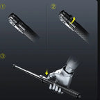 Mia – Lightweight Adjustable Hiking Walking Stick with LED Light for Outdoor Safety and Comfort 7