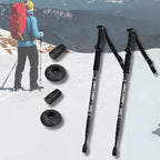 MunaWear - Trekking Poles - OutPeak – Ultralight Adjustable Aluminium Alloy Trekking Poles for Hiking, Nordic Walking & Outdoor Adventures - 