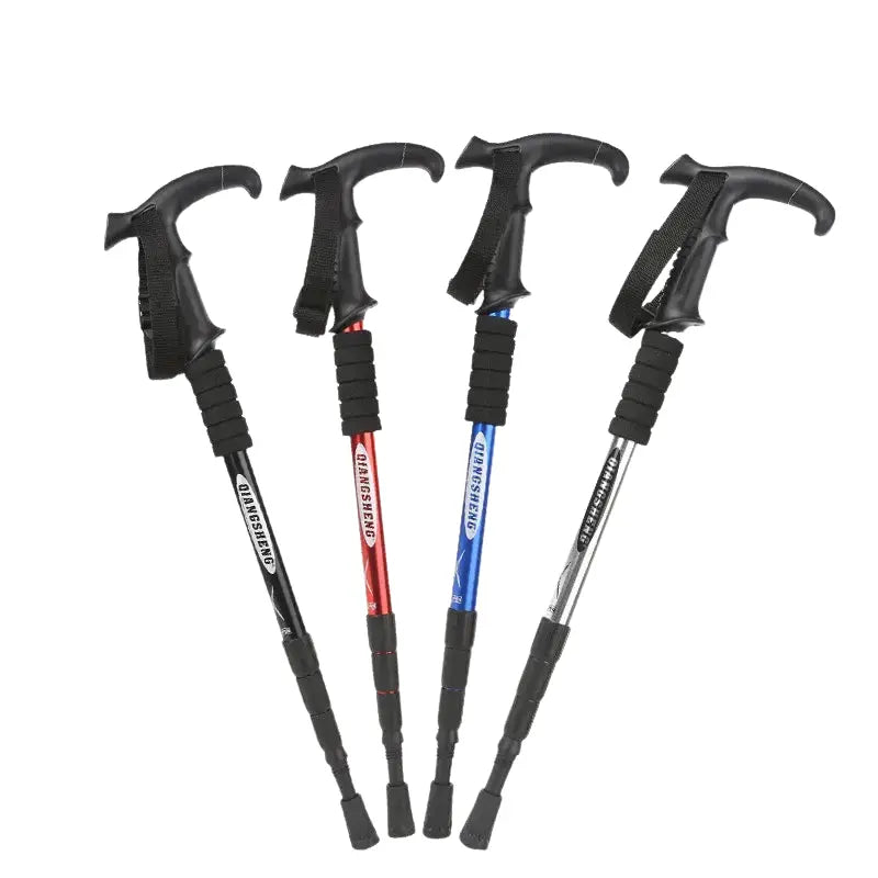 MunaWear - Trekking Poles - Summit – Lightweight Adjustable Trekking Pole for Hiking and Climbing, Portable Walking Stick - 