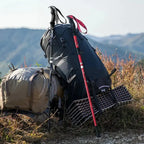 MunaWear - Trekking Poles - Terra – Ultralight Folding Trekking Poles with Ergonomic Grip & Adjustable Height - 