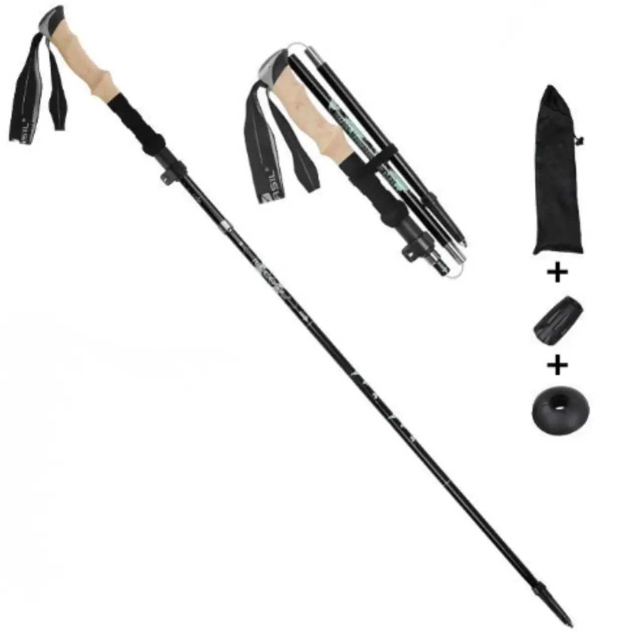 MunaWear - Trekking & Hiking Poles - ZenithPath – Ultralight Adjustable Trekking Poles with Quick Lock System for Hiking & Walking - 