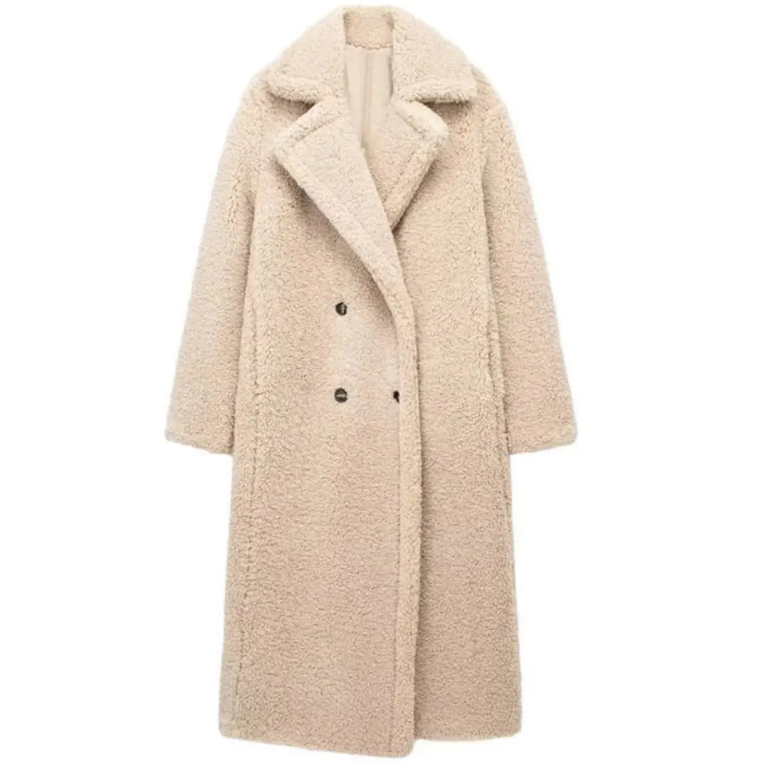 Liora – Elegant Ladies' Long Winter Trench Coat With Timeless Style For Cold Days 1