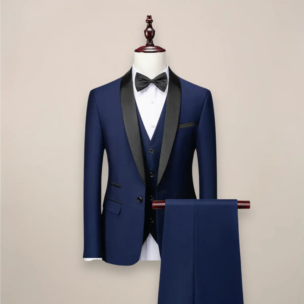 Caden - Slim Fit Men's Tuxedo Suit For Weddings And Formal Events 2