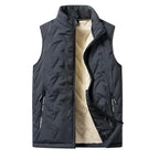 Ethan - Plus Size Cotton Vest Jacket for Men, Stylish & Warm for Autumn/Winter, Size XL-3XL 4