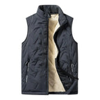 Ethan - Plus Size Cotton Vest Jacket for Men, Stylish & Warm for Autumn/Winter, Size XL-3XL 0