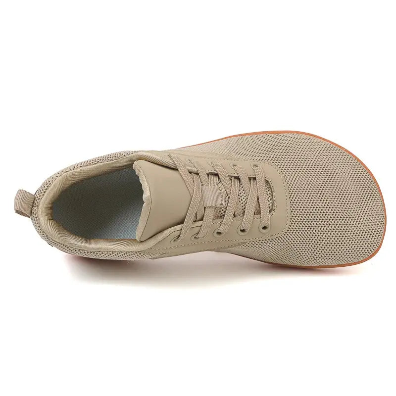 MunaWear  Walking Shoes  Liam – Men's Trainers Minimalist Barefoot Walking Shoes with Breathable Mesh Upper and Wide Toe Box Design 
