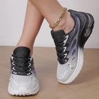 MunaWear  Walking Shoes  Mia - Best Walking Shoes for Women with Air Cushion Technology & Chunky Wedge Design