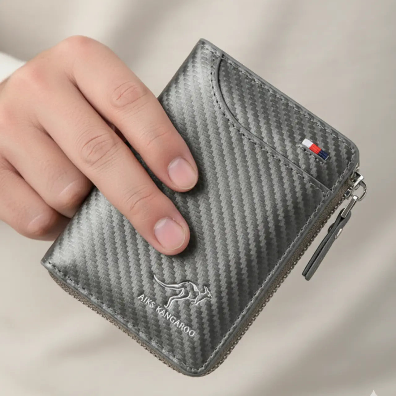 MunaWear - Wallets - Blackridge - Luxury RFID Blocking Wallet With Zipper For Business And Everyday Use - 