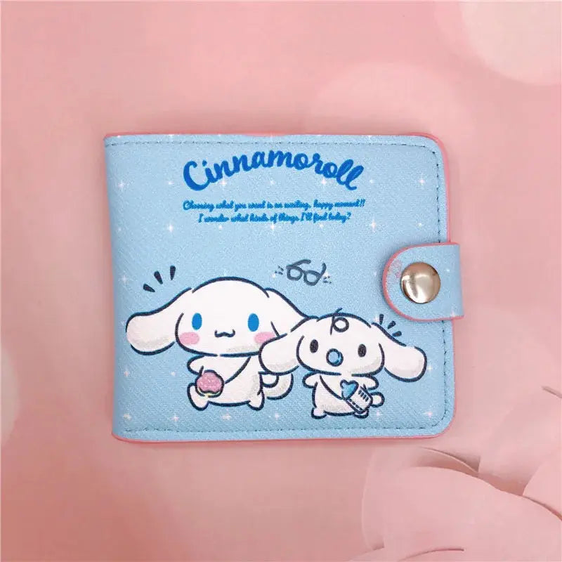 Liora - Cute PU Coin Purse With Button Closure For Everyday Use 10